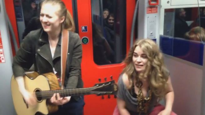 go to In Frankfurter S-Bahn: Jam-Session wird Welthit